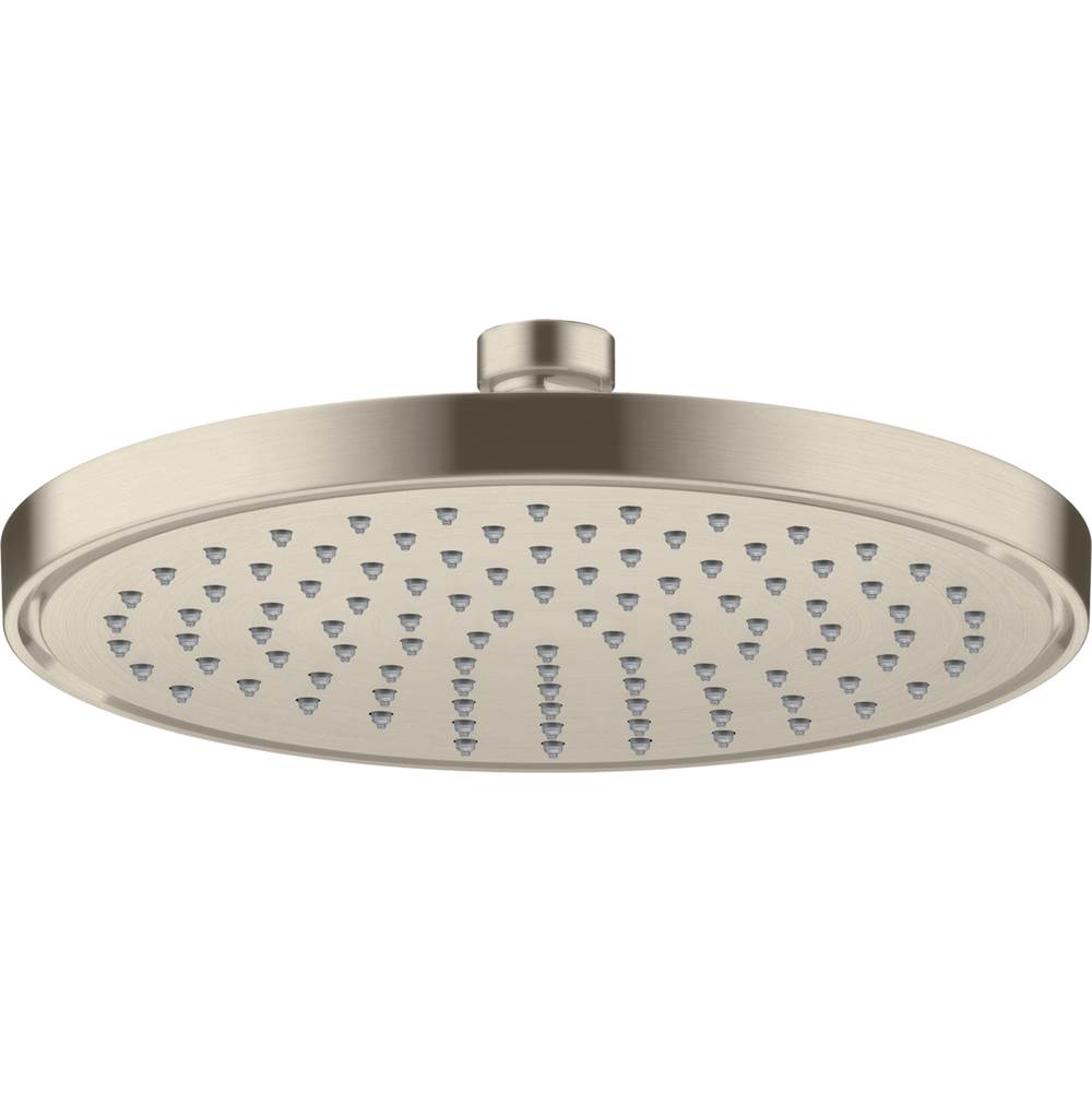 Axor ShowerSolutions Showerhead 220 1-Jet, 2.5 GPM in Brushed Nickel