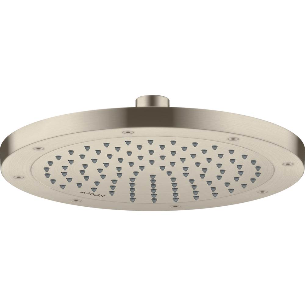Axor ShowerSolutions Showerhead 245 1-Jet, 2.5 GPM in Brushed Nickel