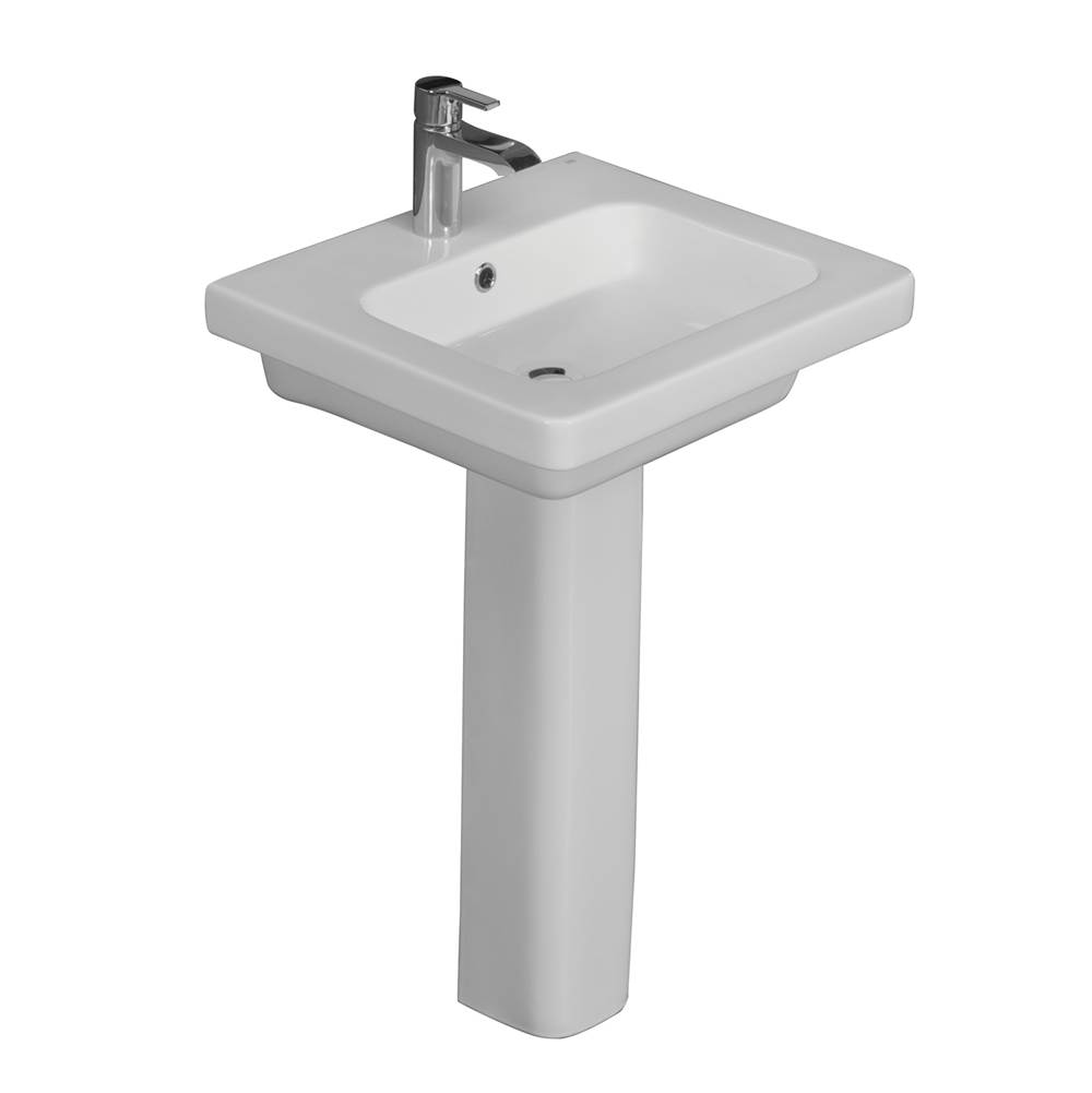 Barclay Resort 550 Basin only,White-8'' Widespread