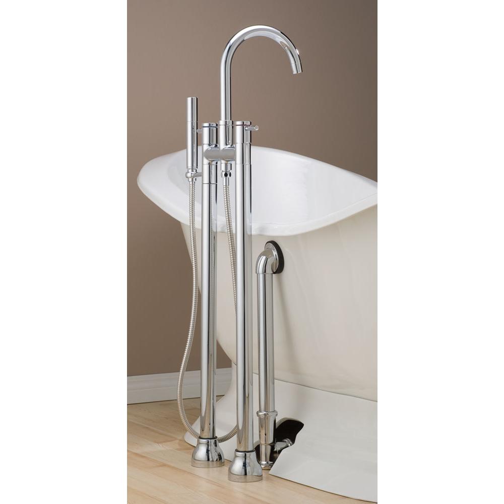 Cheviot Products CONTEMPORARY Dual-Post Free-Standing Tub Filler