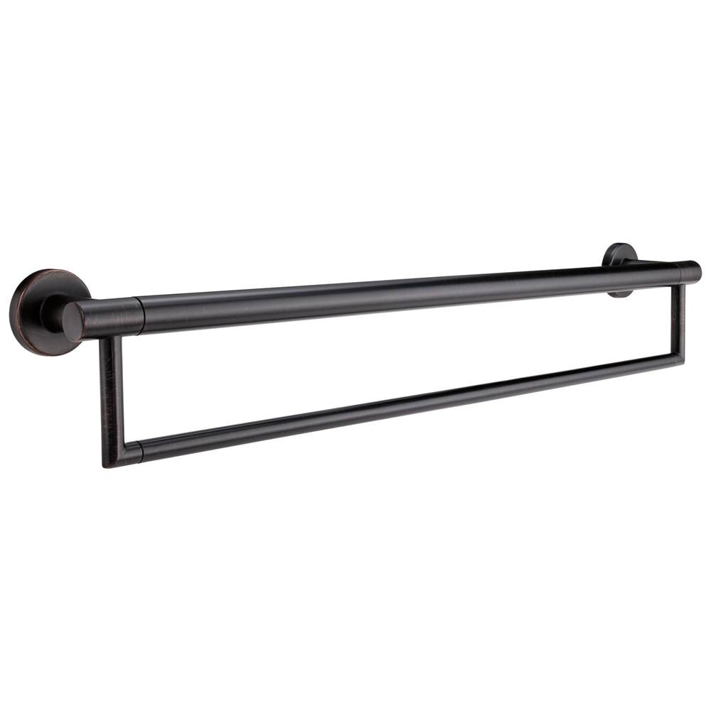 Delta Faucet BathSafety 24'' Contemporary Towel Bar with Assist Bar