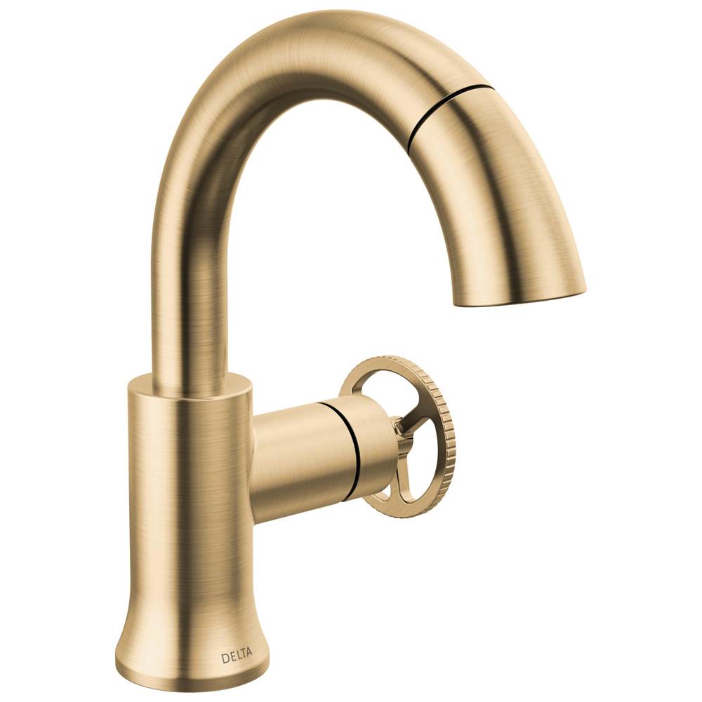 Delta Faucet Trinsic® Single Handle Pull Down Bathroom Faucet