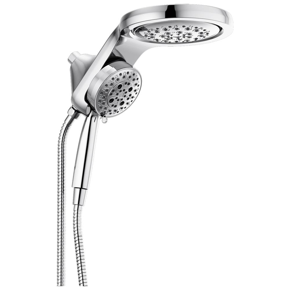 Delta Faucet Universal Showering Components HydroRain® H2OKinetic®5-Setting Two-in-One Shower Head