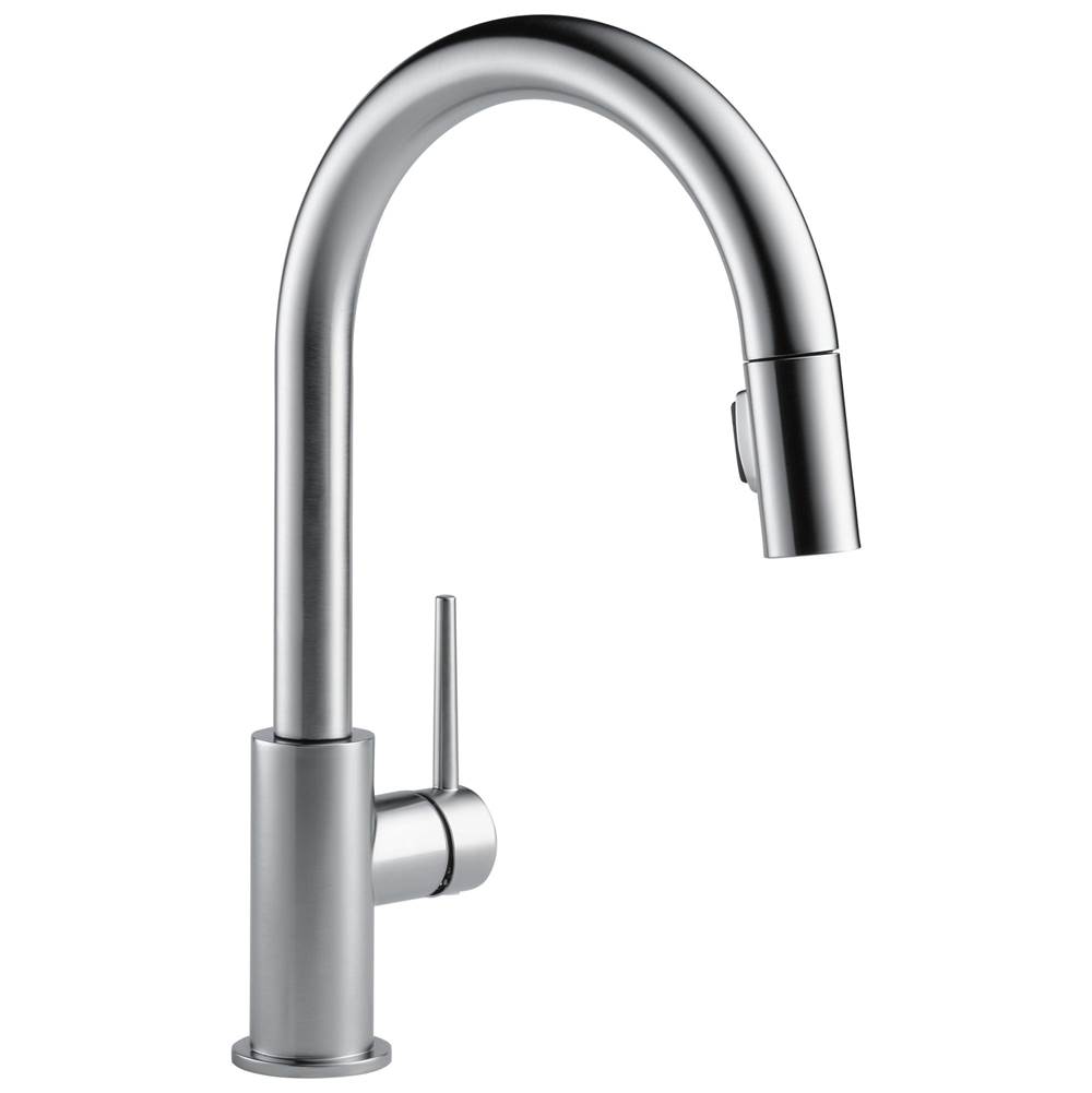 Delta Faucet Trinsic® Single Handle Pull-Down Kitchen Limited Swivel