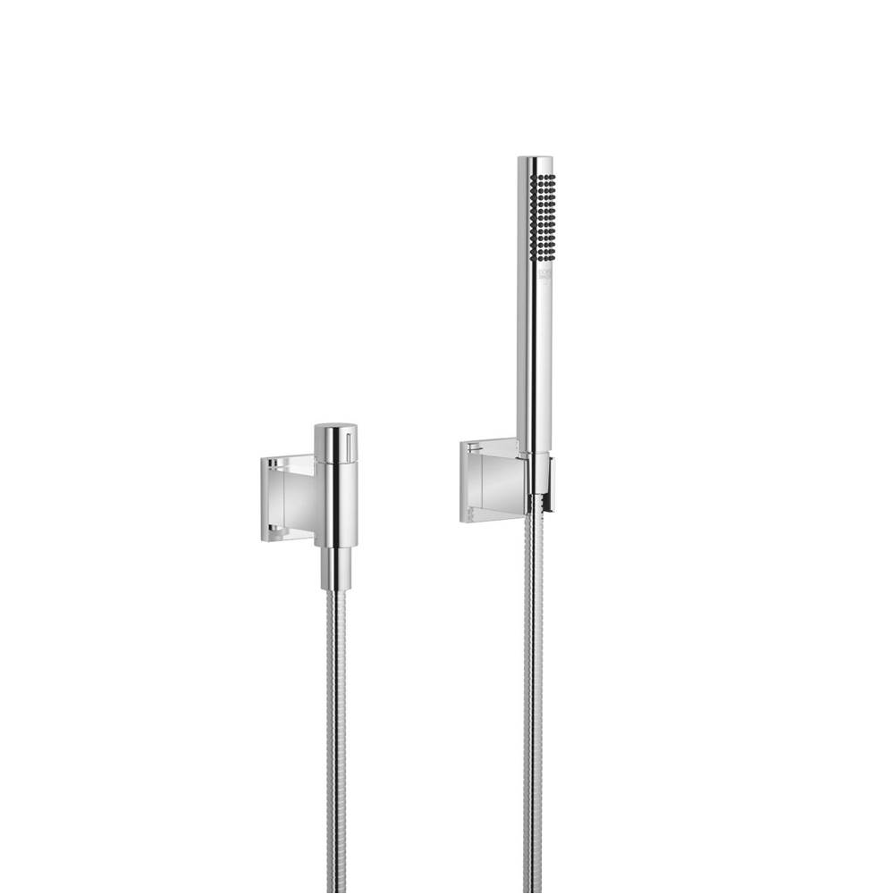 Dornbracht Hand Shower Set With Individual Flanges With Volume Control In Platinum