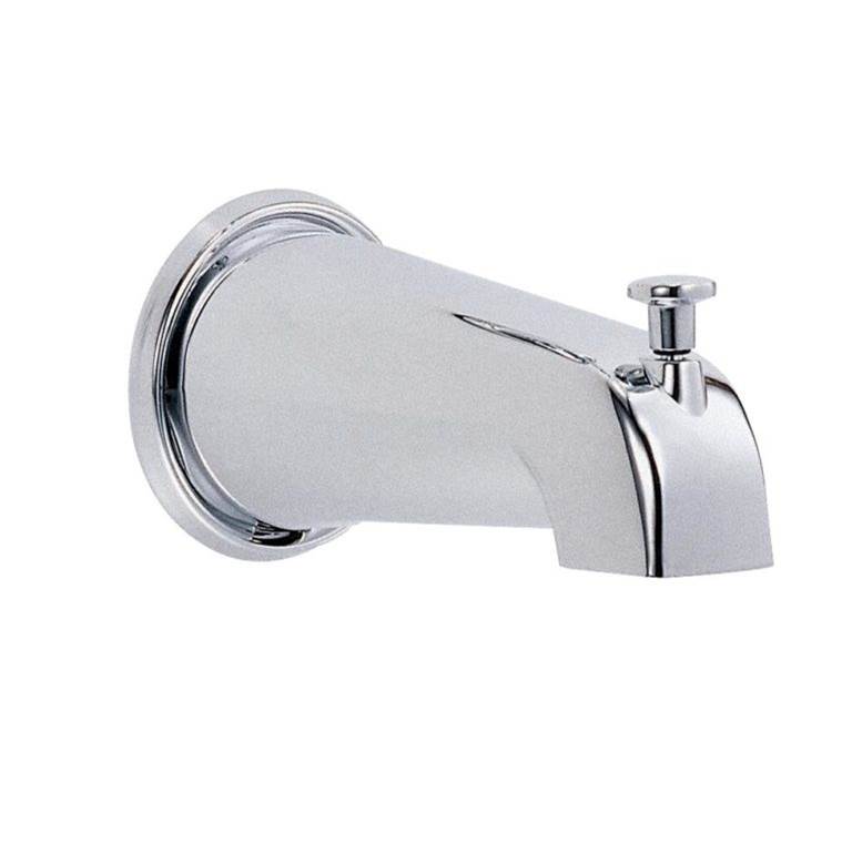 Gerber Plumbing 8'' Wall Mount Tub Spout with Diverter Chrome
