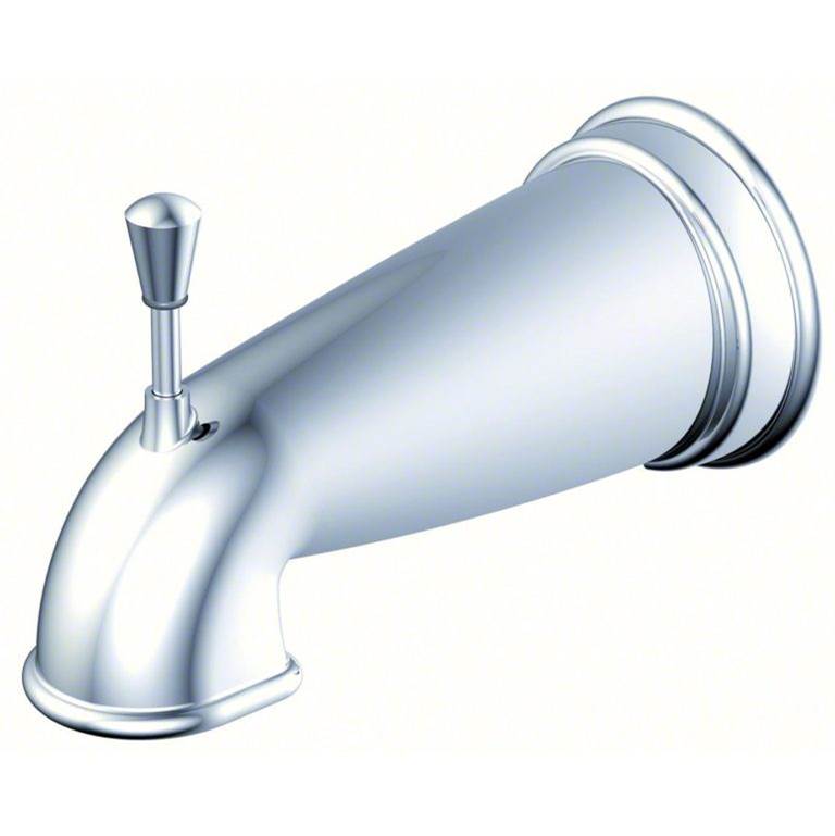 Gerber Plumbing Tub Spout with Diverter Chrome