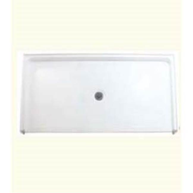 Health at Home RBSP 62x32'' Barrier-free shower pan. White. right drain.