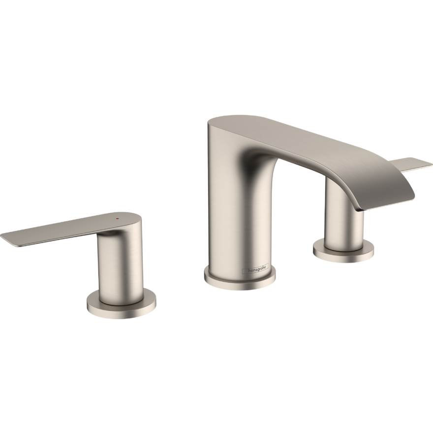 Hansgrohe Vivenis Widespread Faucet 95 with Pop-UP Drain, 1.2 GPM in Brushed Nickel