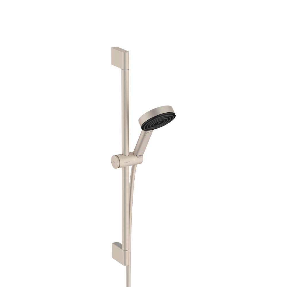 Hansgrohe Pulsify S Wallbar Set 105 3-Jet 24'', 2.5 GPM in Brushed Nickel