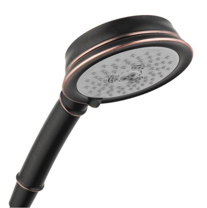 Hansgrohe Croma 100 Classic Handshower 3-Jet, 1.8 GPM in Rubbed Bronze