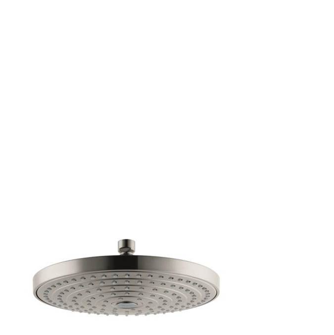 Hansgrohe Raindance Select S Showerhead 240 2-Jet, 1.8 GPM in Brushed Nickel