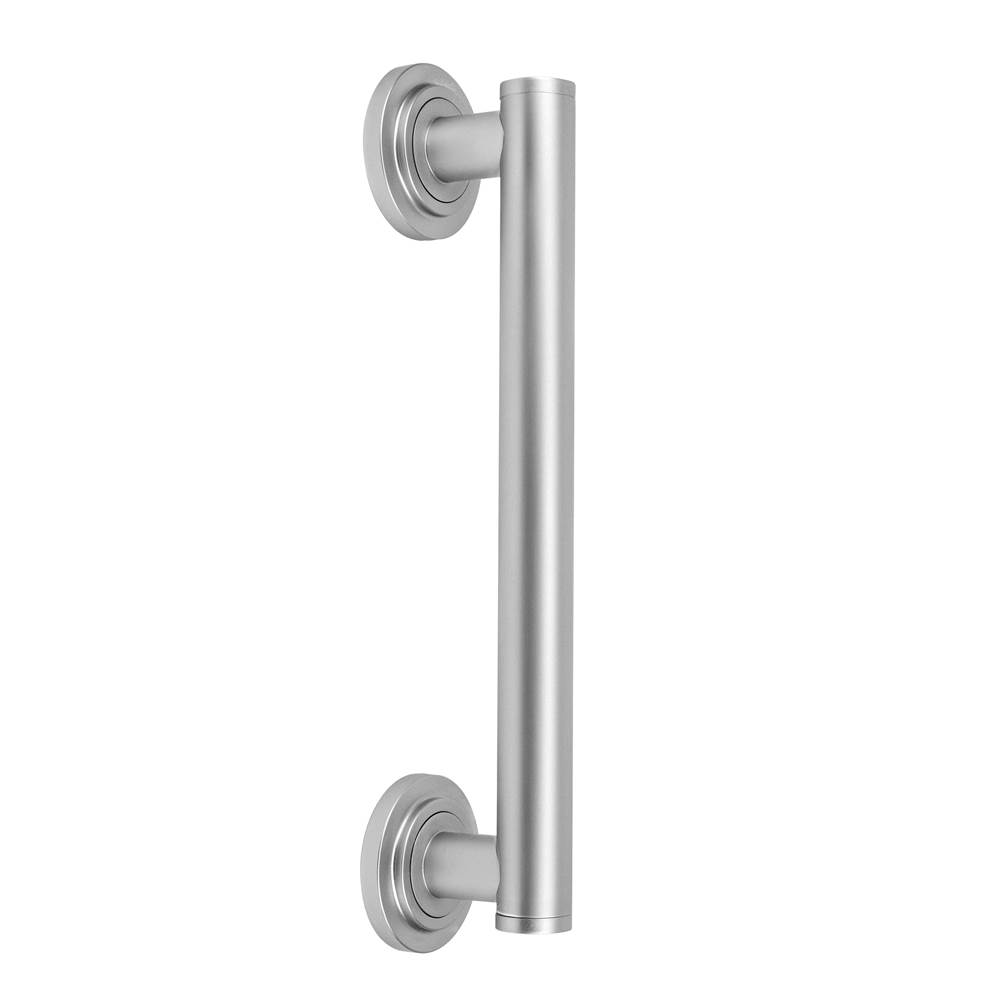 Jaclo 32'' Grand Grab Bar with Contemporary Round Flange