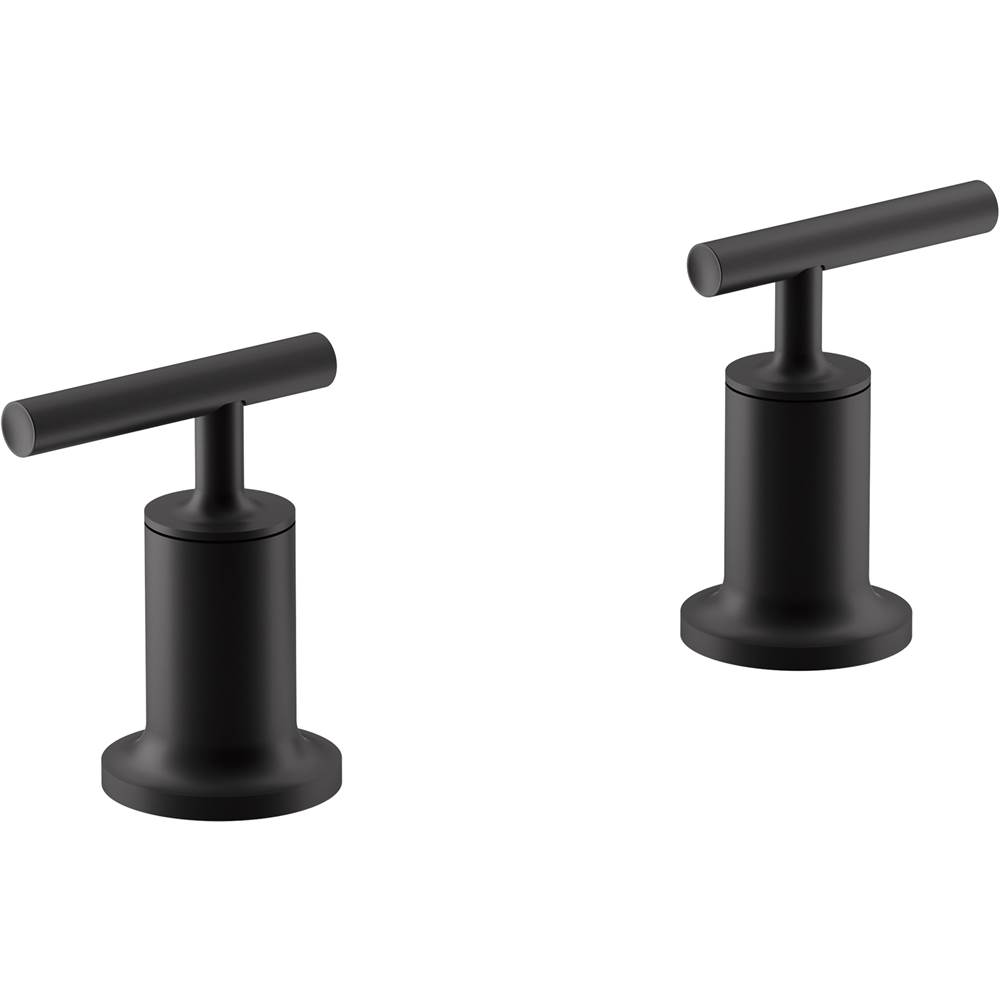 Kohler Purist® Deck- or wall-mount high-flow bath trim with lever handles, handles only, valve not included