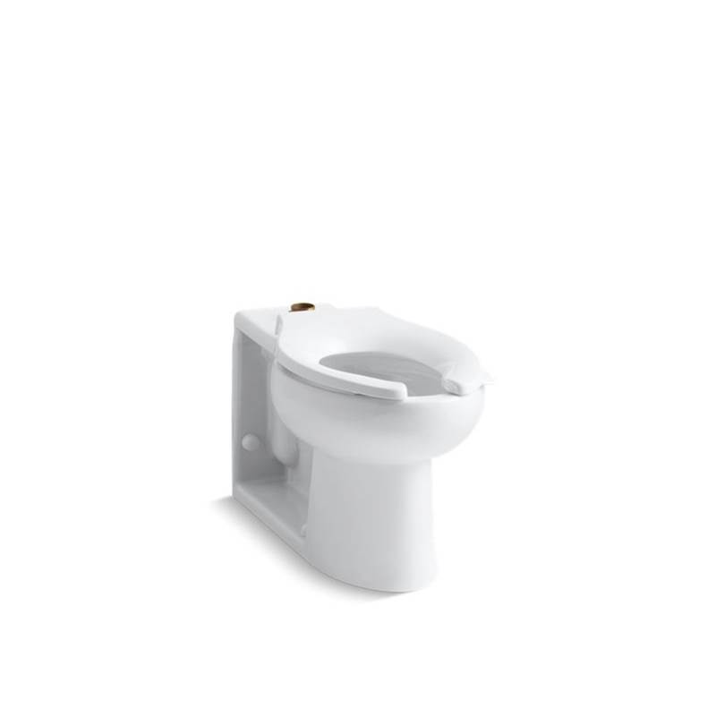 Kohler Anglesey™ Floor-mounted top spud flushometer bowl