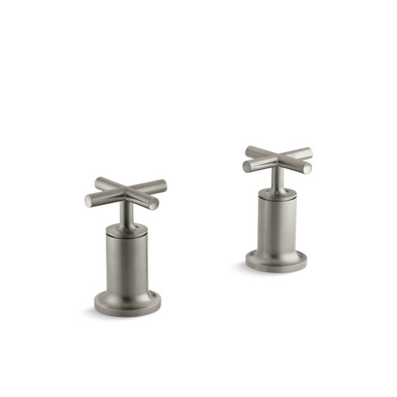 Kohler Purist® Deck- or wall-mount high-flow bath valve trim with cross handle, valve not included