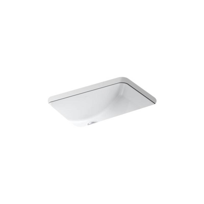 Kohler Ladena® 20-7/8'' x 14-3/8'' x 8-1/8'' Undermount bathroom sink with glazed underside