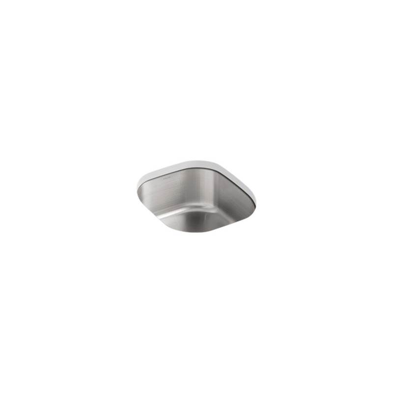 Kohler Undertone® 15-1/2'' x 17-1/8'' x 7-5/8'' Undermount single-bowl kitchen sink