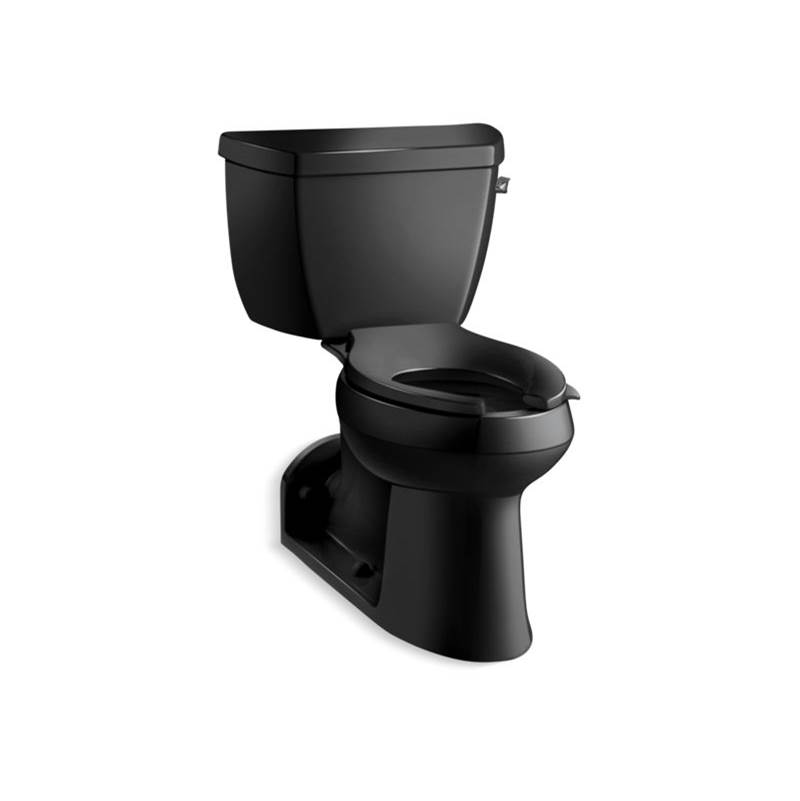 Kohler Barrington™ Comfort Height® Two-piece elongated chair height toilet with concealed trapway