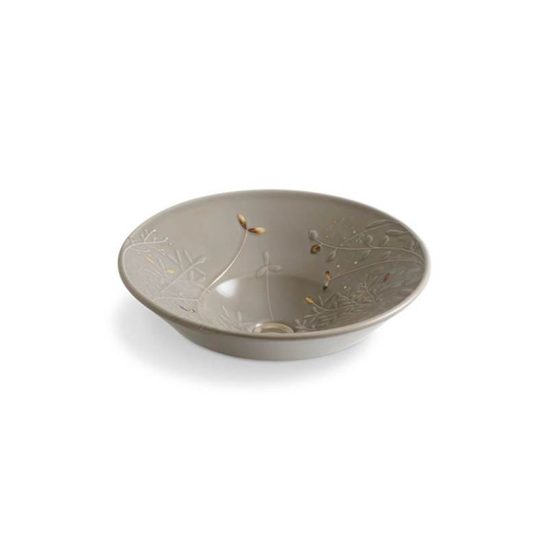 Kohler Gilded Meadow™ Conical Bell® Vessel bathroom sink