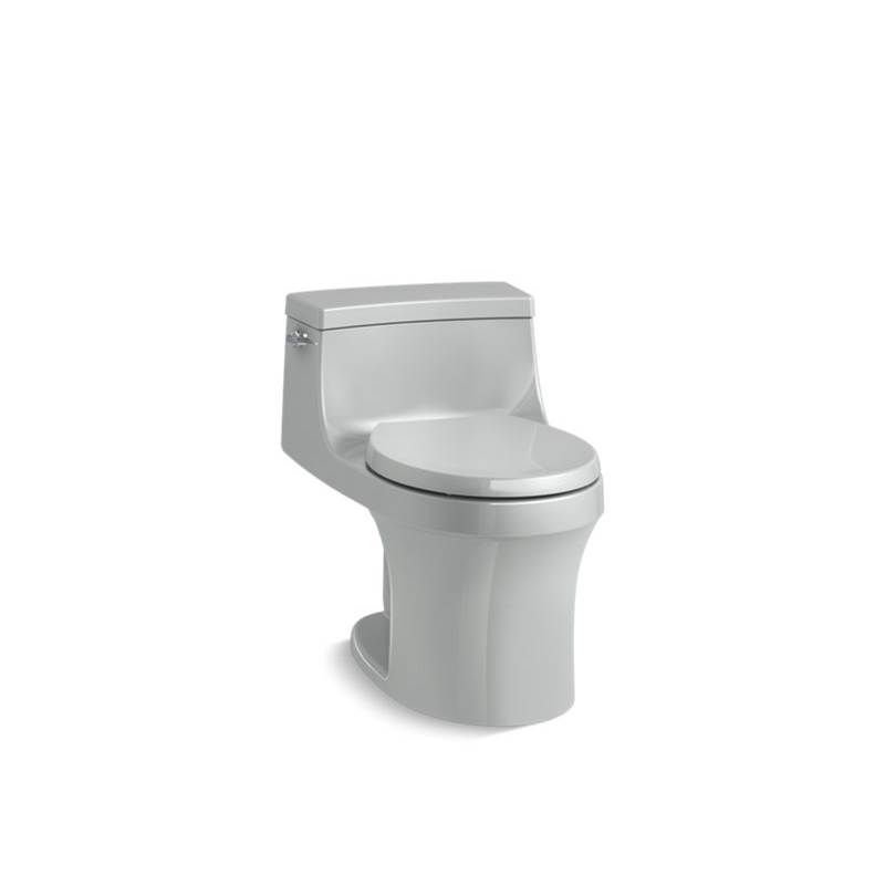 Kohler San Souci® One-piece round-front 1.28 gpf toilet with slow close seat