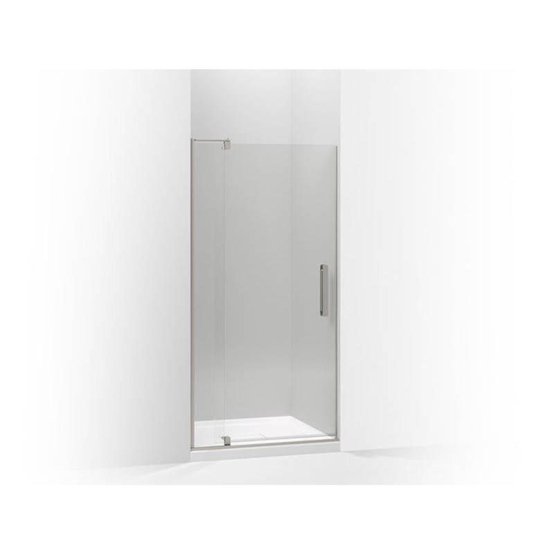 Kohler Revel® Pivot shower door, 70'' H x 35-1/8 - 40'' W, with 5/16'' thick Crystal Clear glass