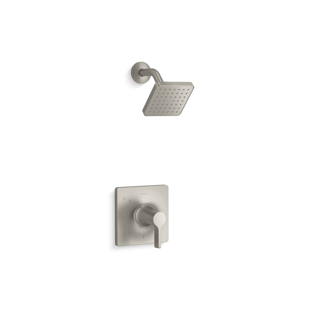 Kohler Venza Rite-Temp Shower Faucet Trim Set With 1.75 GPM Showerhead