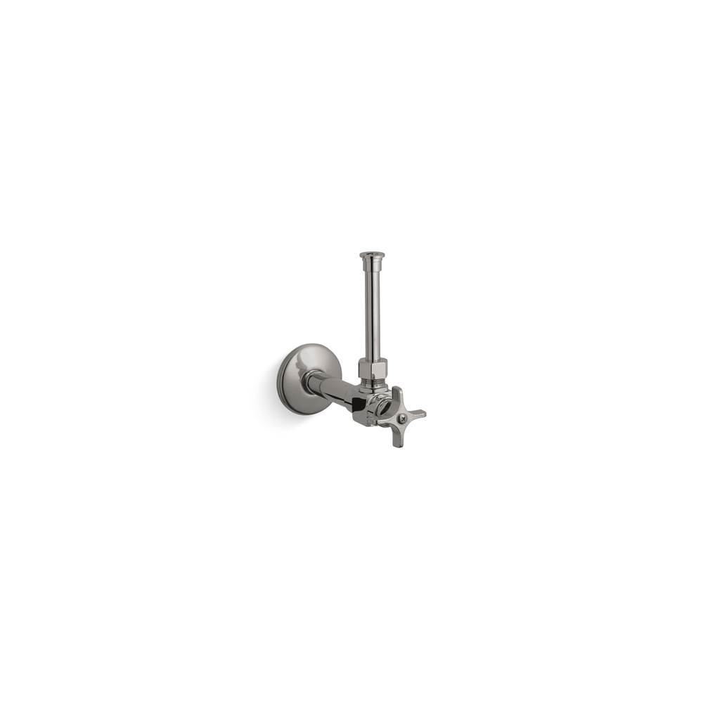 Kohler 1/2 in. Angle Supply With Stop Cross Handle And Rigid Vertical Tube