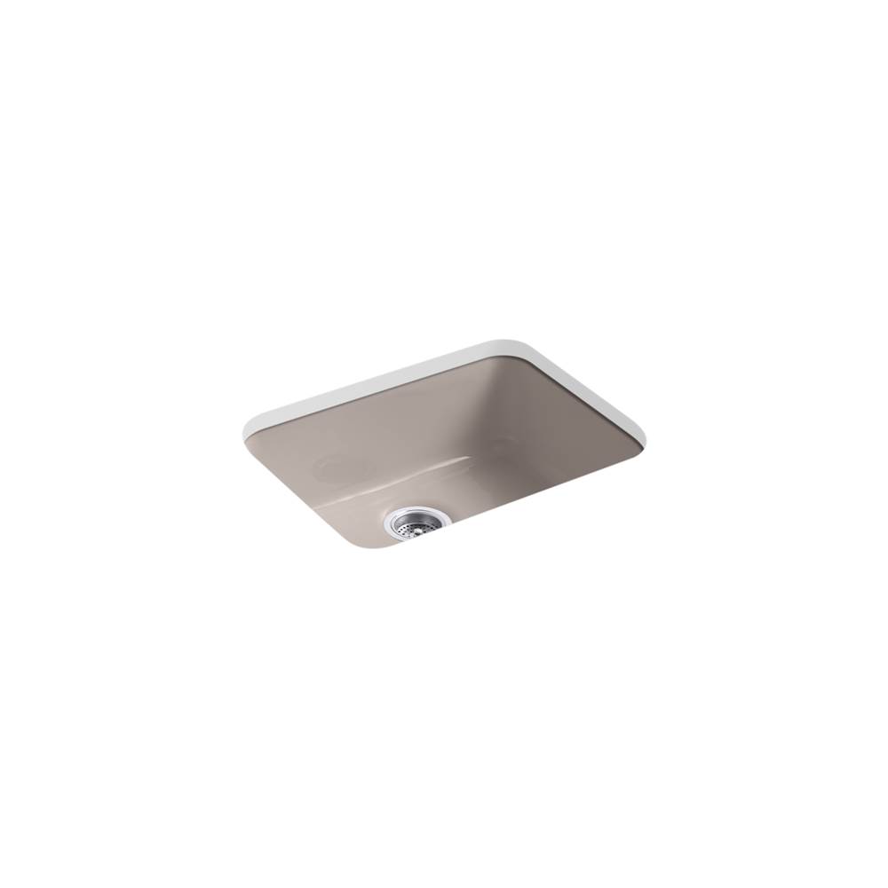 Kohler Iron/Tones 24.25 in Top-/Undermount Single-Bowl Bar Sink