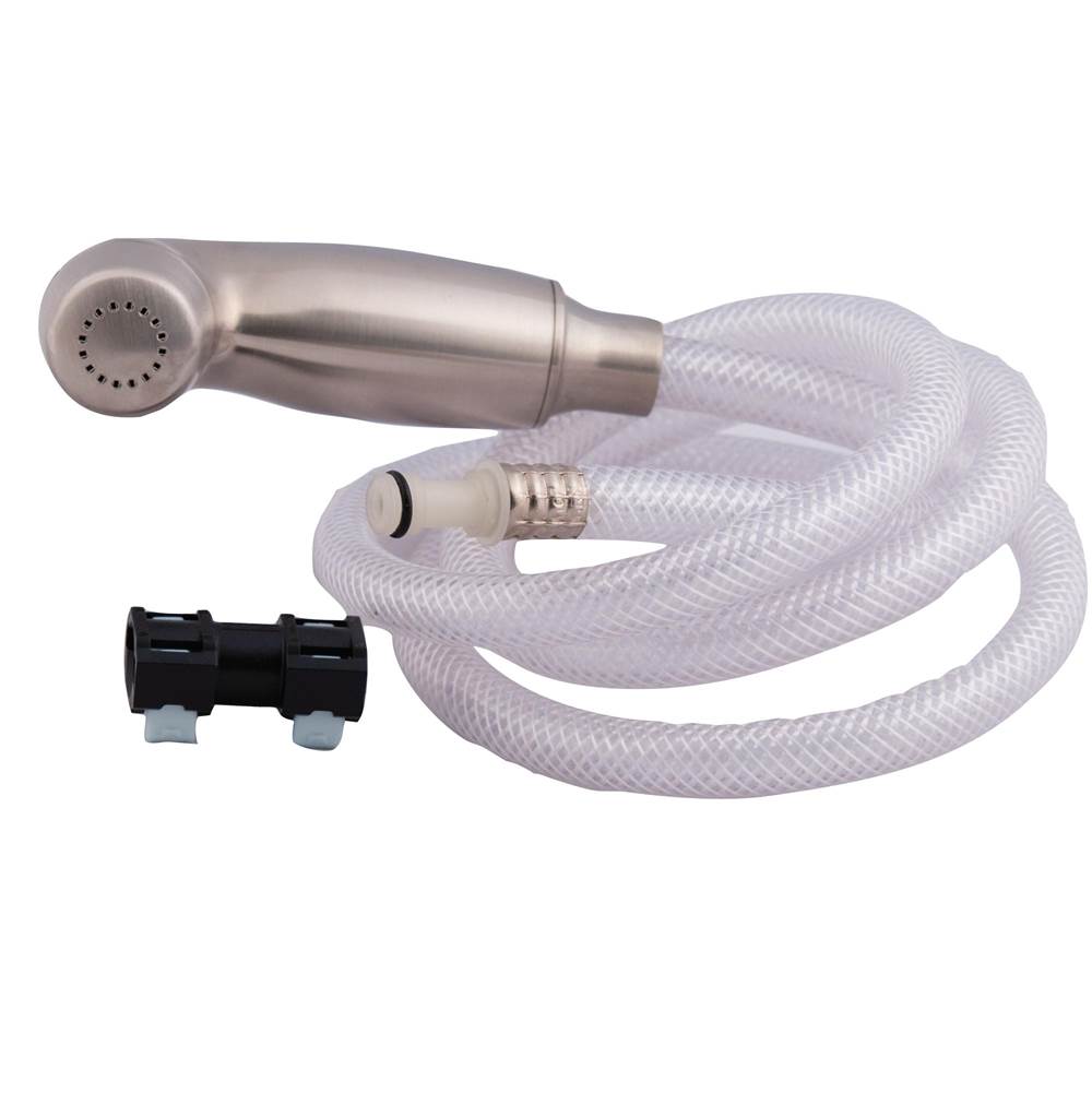 Moen Replacement Kitchen Side Spray Head and Hose Assembly with Duralock Quick Connect, Stainless