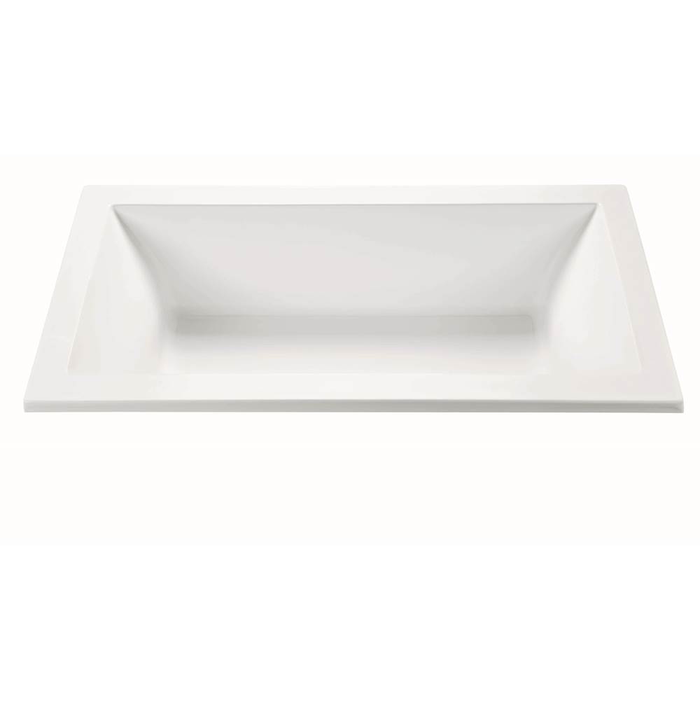 MTI Baths Andrea 16 Dolomatte Drop In Air Bath Elite/Microbubbles - White (71.5X41.625)