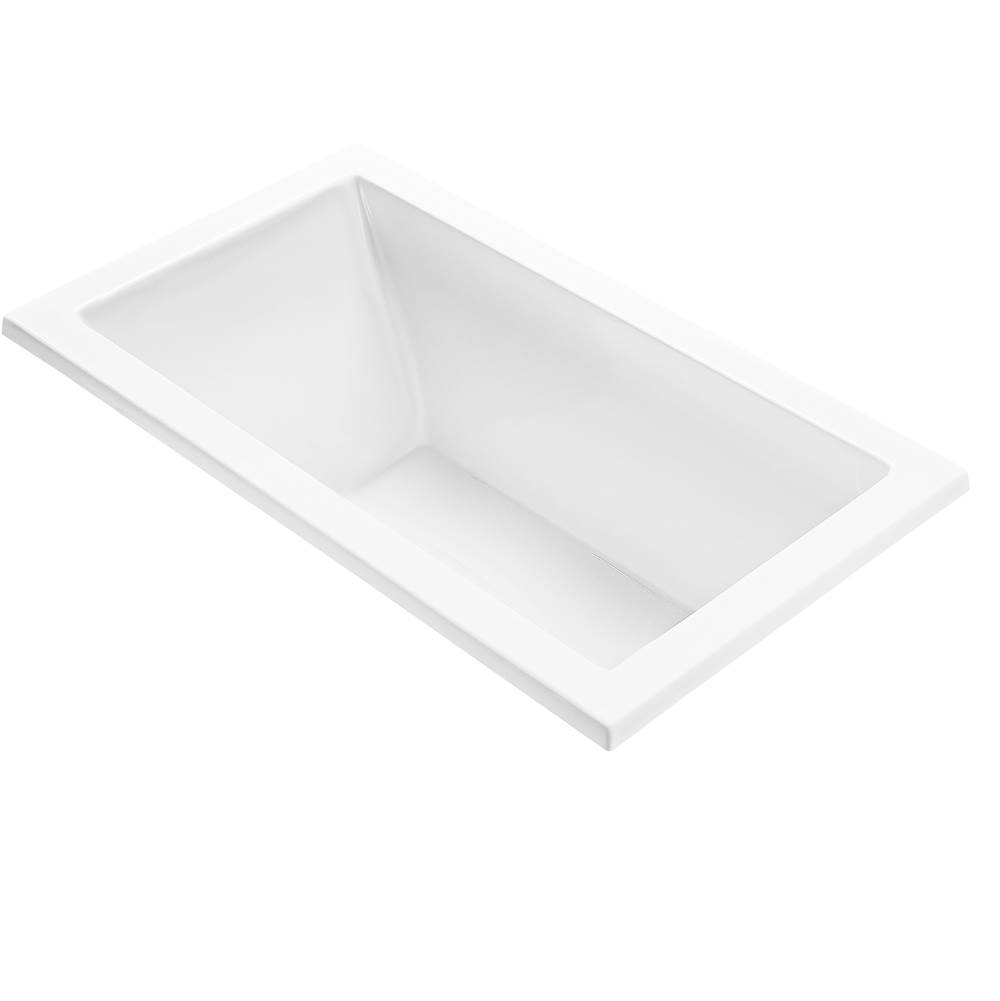 MTI Baths Andrea 20 Acrylic Cxl Undermount Whirlpool - Biscuit (54X36)