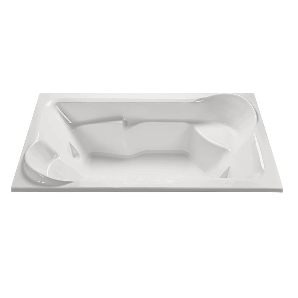 MTI Baths Siesta Acrylic Cxl Drop In Soaker - White (79.5X48)