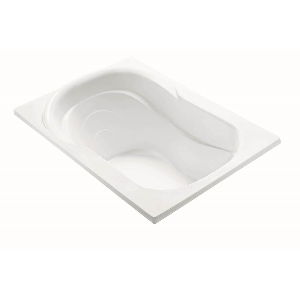 MTI Baths Reflection 3 Dolomatte Drop In Air Bath Elite/Microbubbles - White (59.75X41.5)