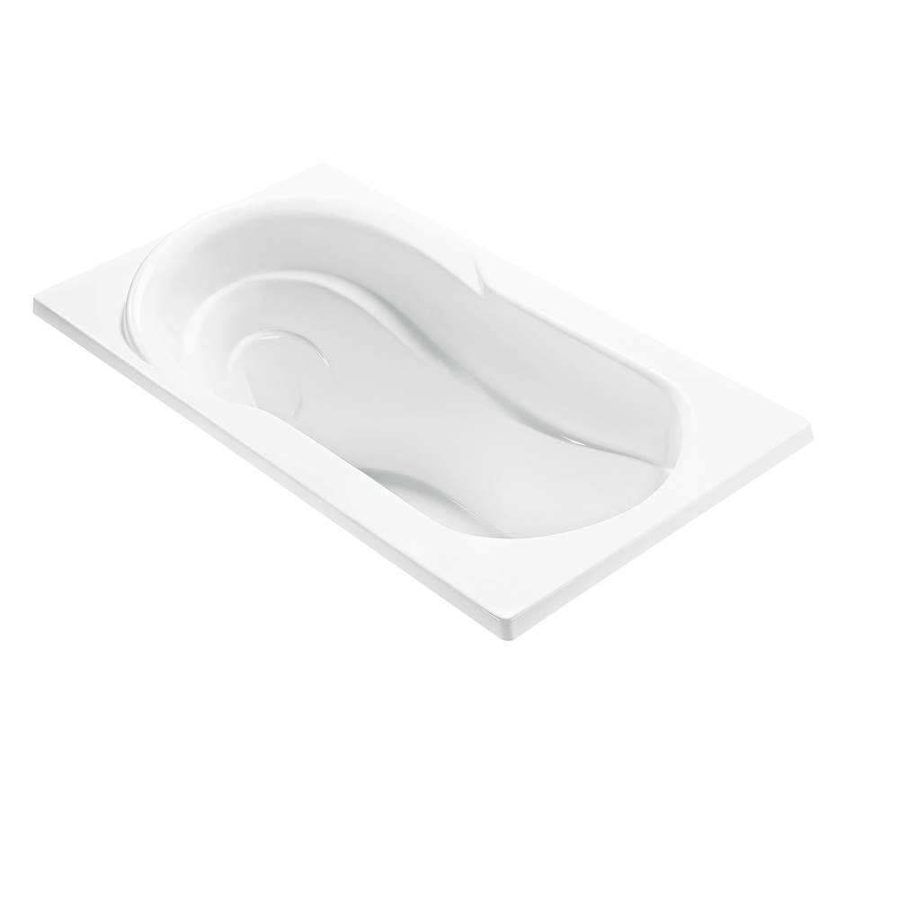 MTI Baths Reflection 4 Acrylic Cxl Drop In Air Bath Elite/Microbubbles - White (60X32)
