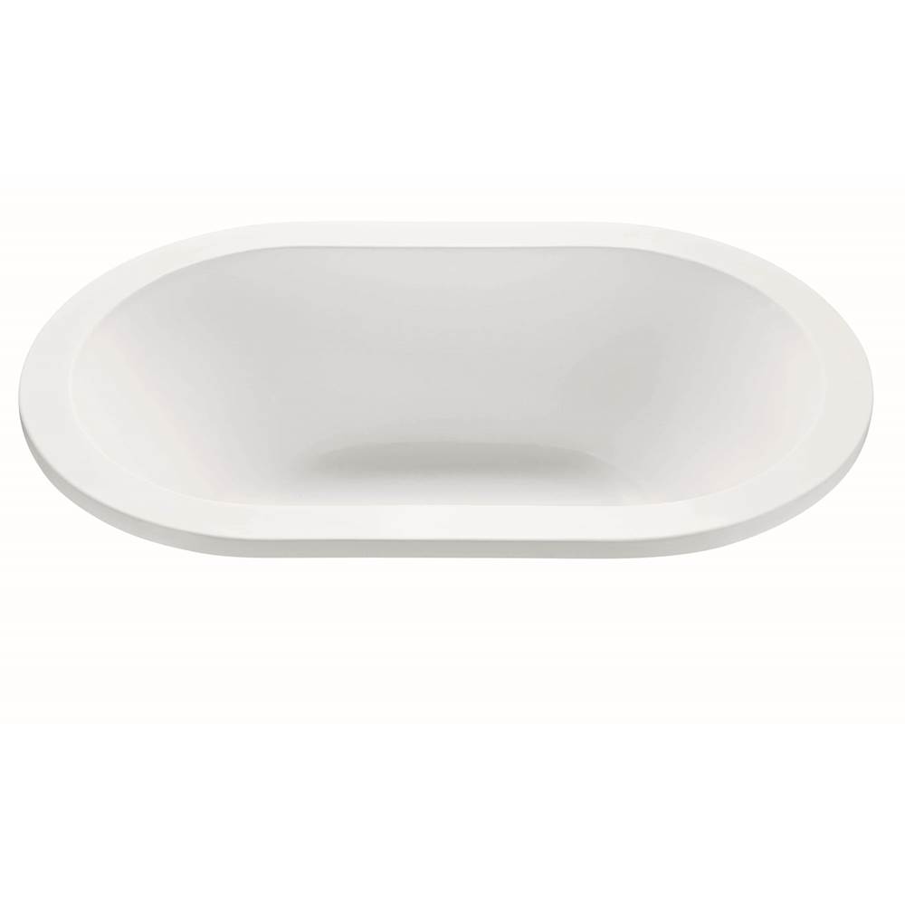 MTI Baths New Yorker 2 Dolomatte Drop In Air Bath Elite/Microbubbles - White (65.5X41.5)