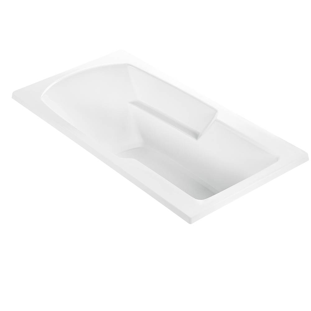 MTI Baths Wyndham 2 Acrylic Cxl Drop In Air Bath Elite/Microbubbles - White (59.25X31.25)