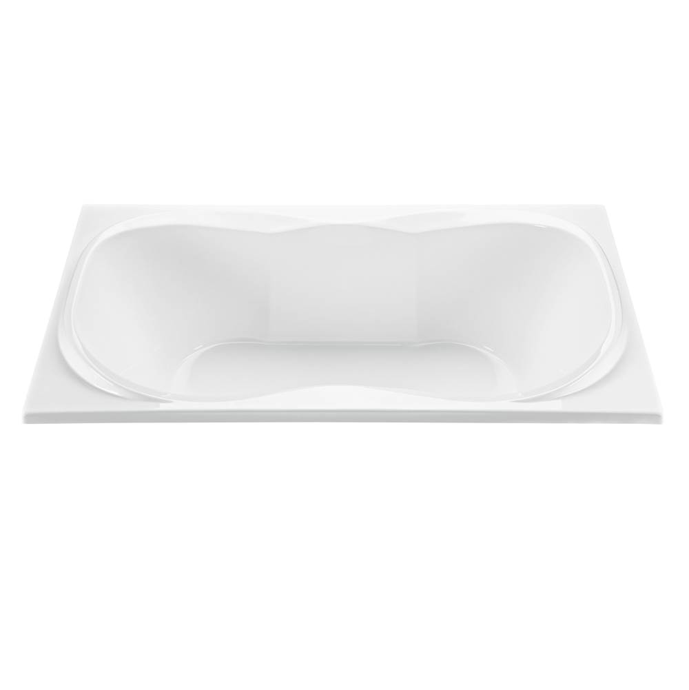 MTI Baths Tranquility 2 Acrylic Cxl Drop In Soaker - White (72X42)