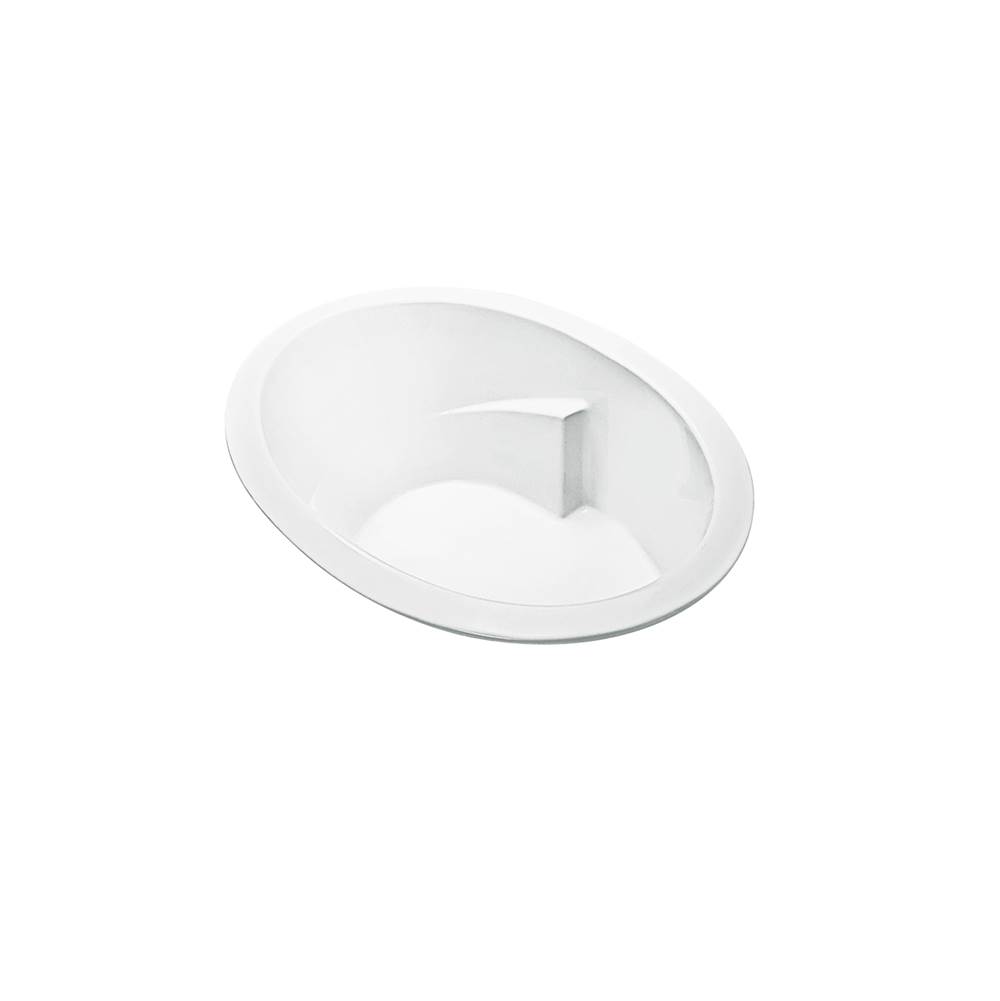 MTI Baths Adena 6 Acrylic Cxl Oval Drop In Air Bath/Whirlpool - White (63X41.25)