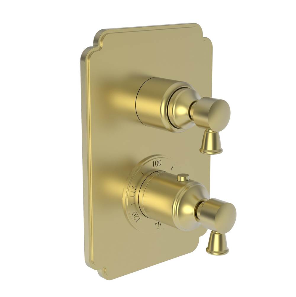 Newport Brass Metropole 1/2'' Square Thermostatic Trim Plate with Handle