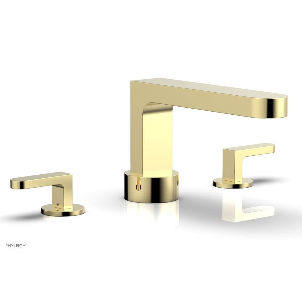 Phylrich Deck Tub Set Rond, Lever Handle