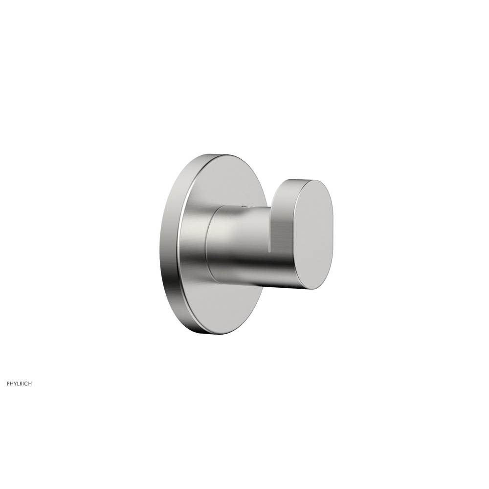 Phylrich ROND Robe Hook in Satin Chrome