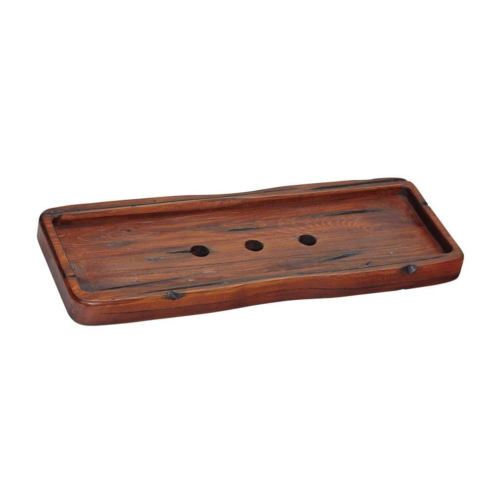 Ronbow Solid Wood Soap Tray in Reclaimed Pine