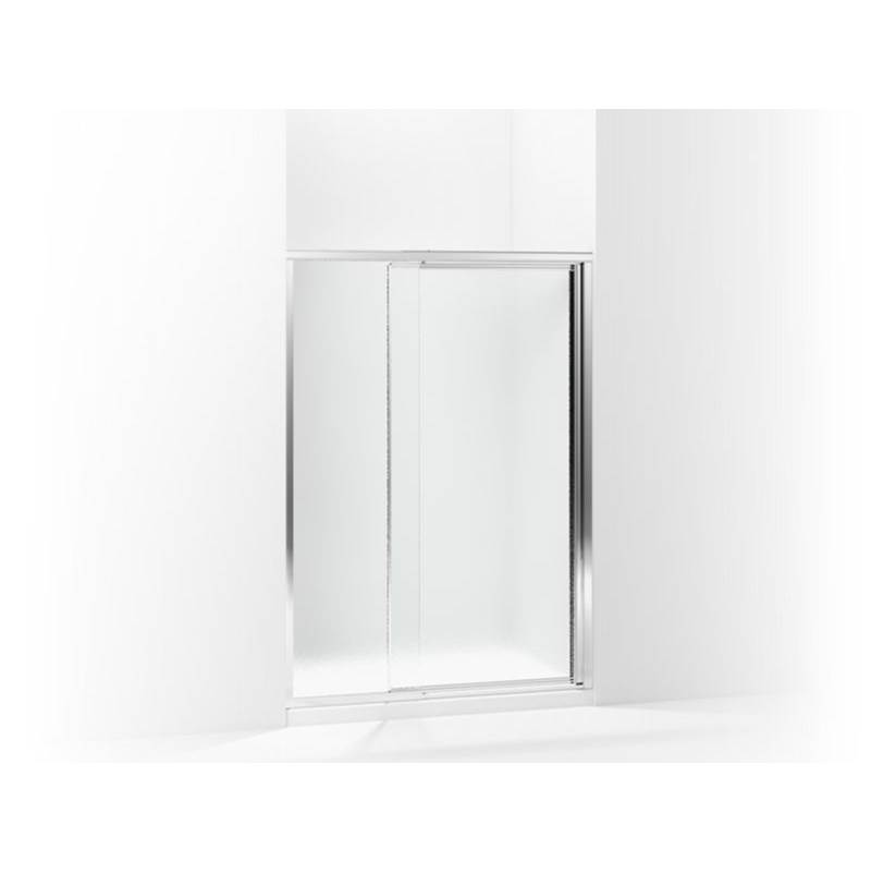 Sterling Plumbing Vista Pivot™ II Framed pivot shower door, 65-1/2'' H x 42 - 48'' W, with 1/8'' thick Pebbled glass