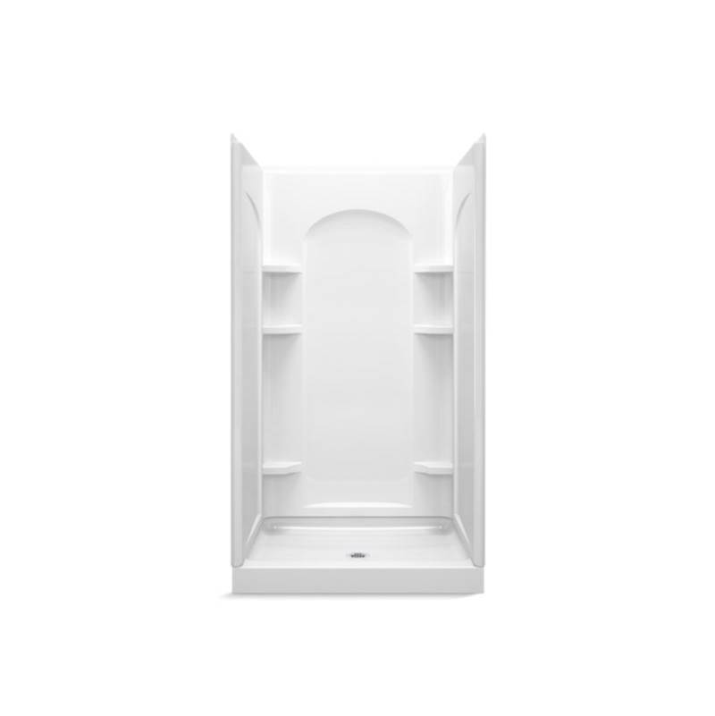 Sterling Plumbing Ensemble™ 42'' x 34'' x 75-3/4'' curve alcove shower stall