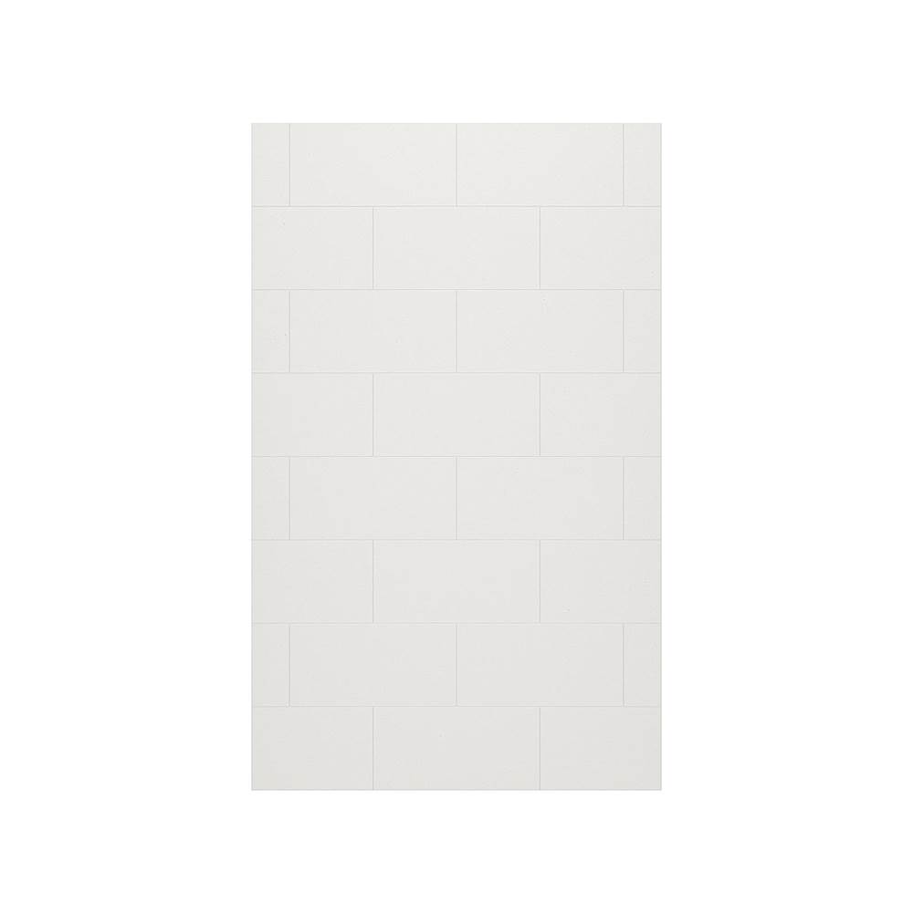 Swan TSMK-9632-1 32 x 96 Swanstone® Traditional Subway Tile Glue up Bathtub and Shower Single Wall Panel in Birch