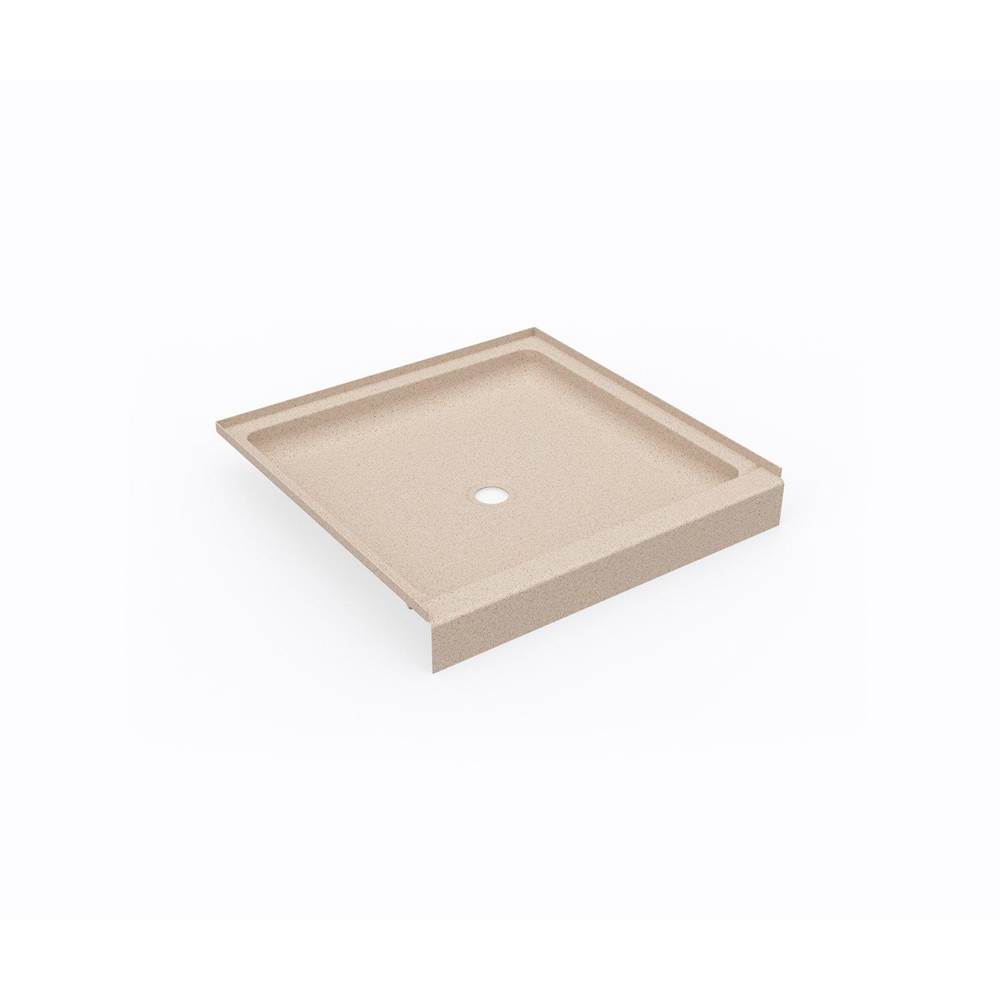 Swan SS-3636 36 x 36 Swanstone® Alcove Shower Pan with Center Drain in Bermuda Sand