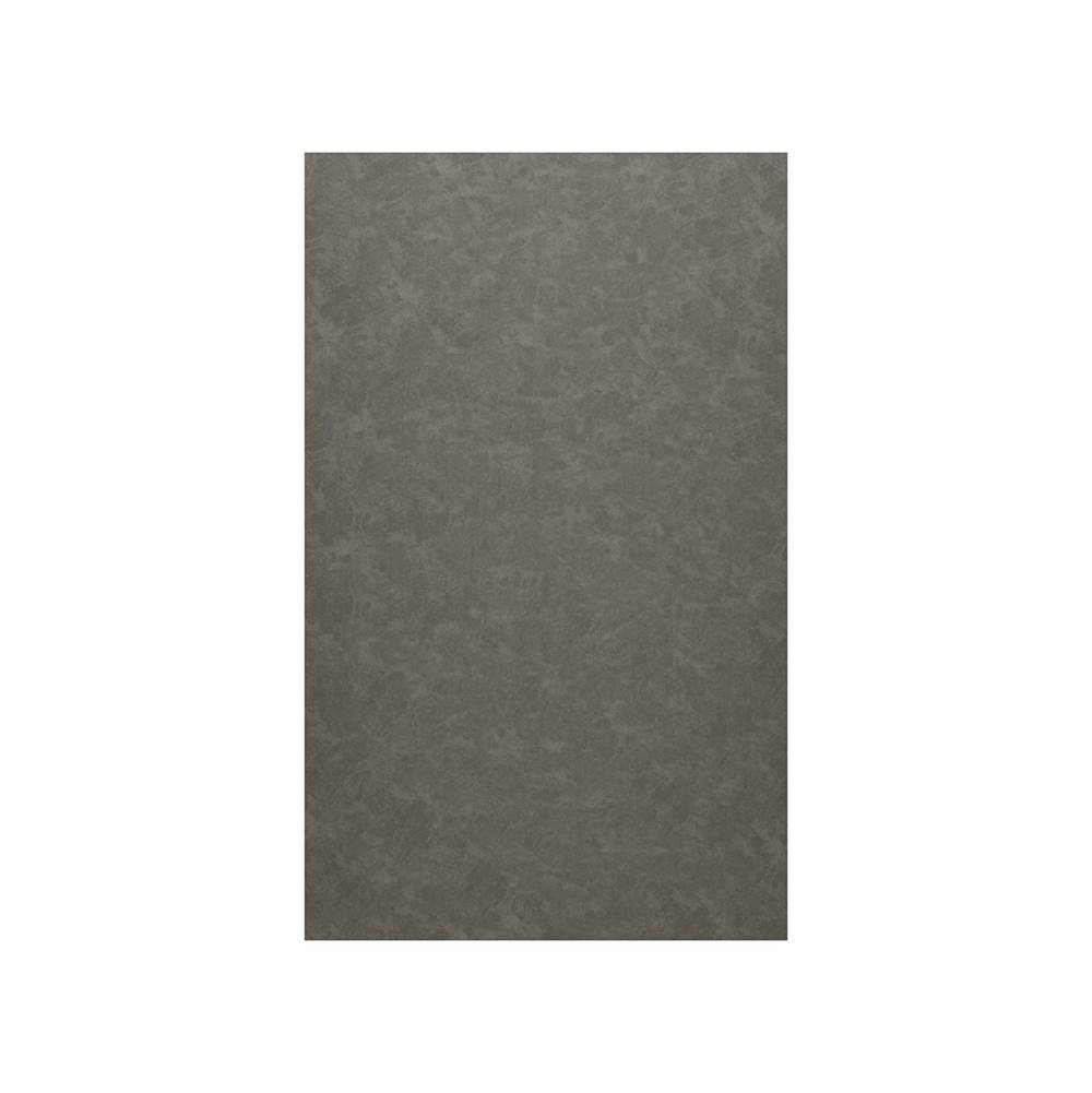 Swan SS-3672-1 36 x 72 Swanstone® Smooth Glue up Bathtub and Shower Single Wall Panel in Charcoal Gray