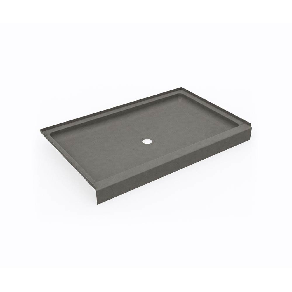 Swan SS-3454 34 x 54 Swanstone® Alcove Shower Pan with Center Drain Sandstone