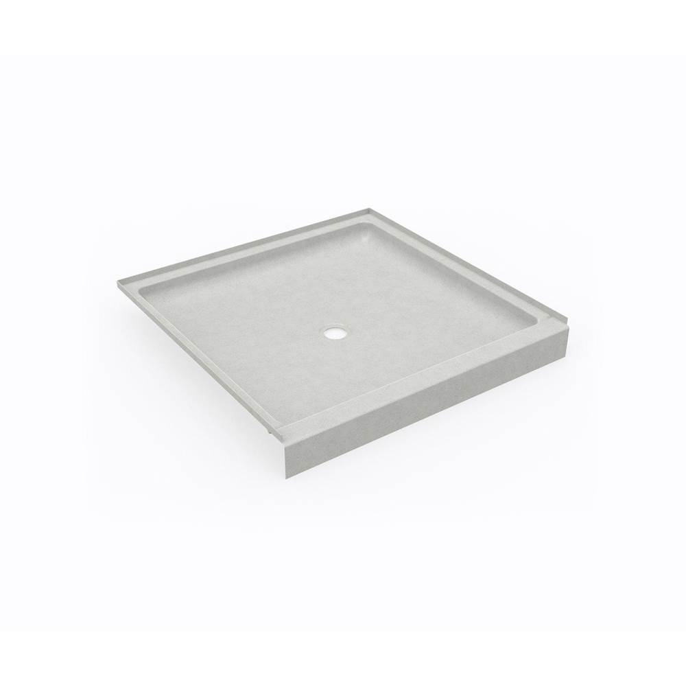 Swan SS-4242 42 x 42 Swanstone® Alcove Shower Pan with Center Drain Birch